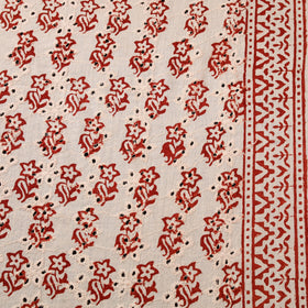 Bagh Hand Block Print Natural Dyed Cotton Hakoba Fabric 06