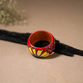 Kerala Mural Handpainted Wooden Bangle (Size - 2-4) 65