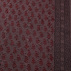 Bagh Hand Block Print Natural Dyed Cotton Hakoba Fabric 07