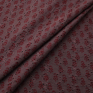 Bagh Hand Block Print Natural Dyed Cotton Hakoba Fabric 07