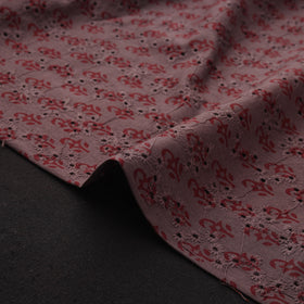 Bagh Hand Block Print Natural Dyed Cotton Hakoba Fabric 07