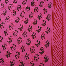 Bagh Hand Block Print Natural Dyed Cotton Hakoba Fabric 08