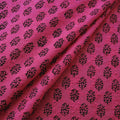 Bagh Hand Block Print Natural Dyed Cotton Hakoba Fabric 08