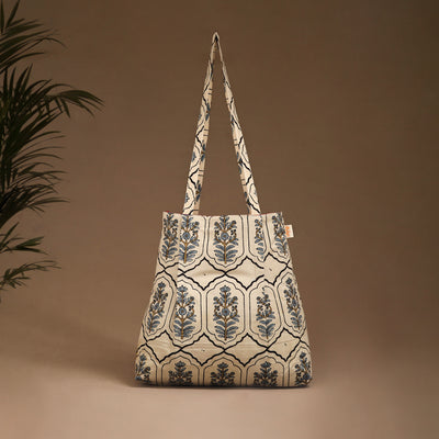 Handcrafted Fabric Jhola Bag 03