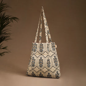 Handcrafted Fabric Jhola Bag 03