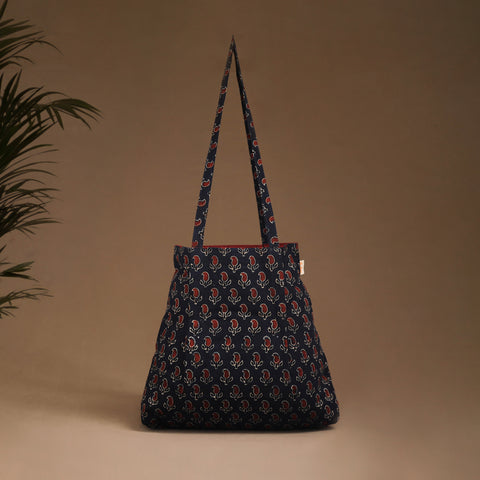 Handcrafted Fabric Jhola Bag 04