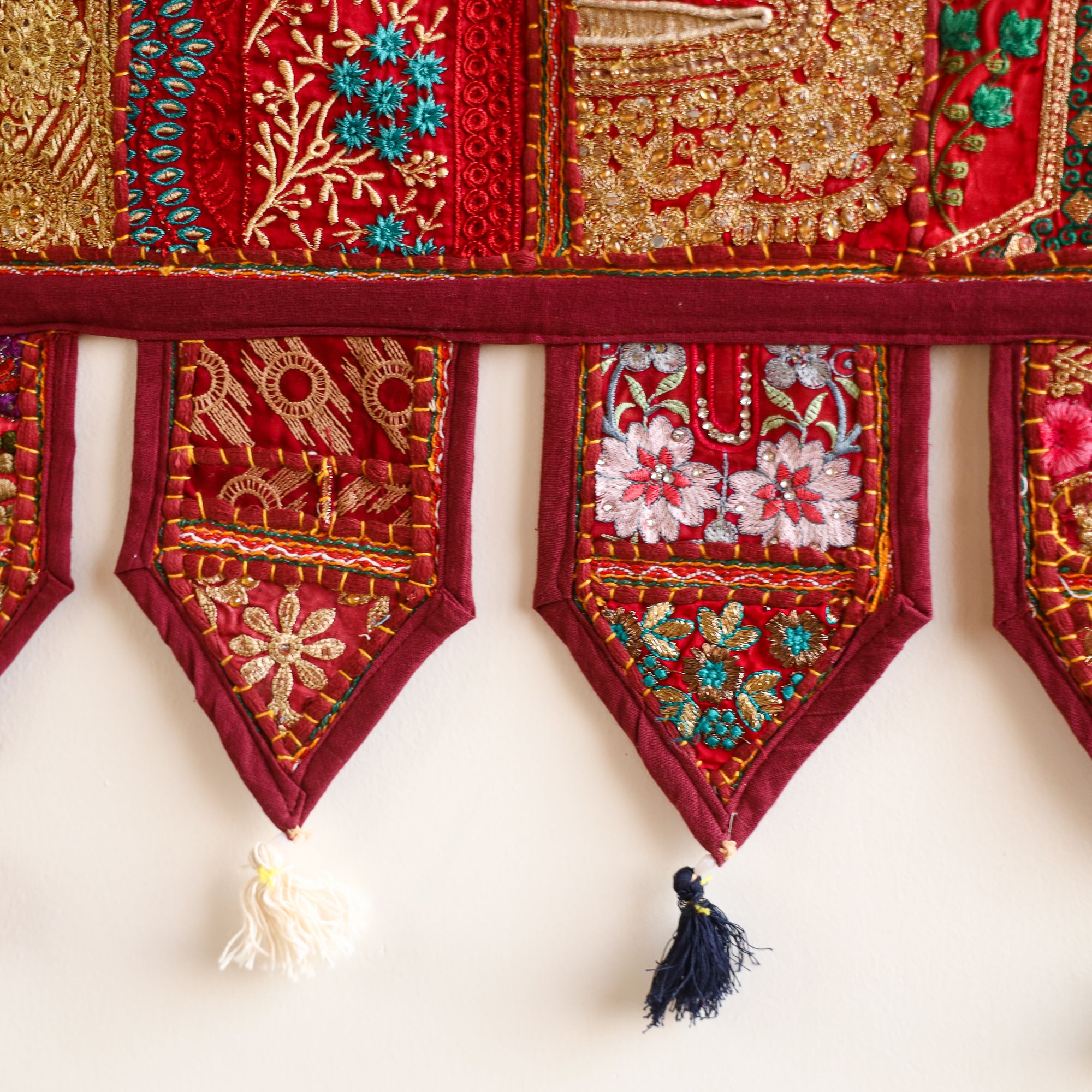 Khambadiya Patchwork Toran for Festive Decor