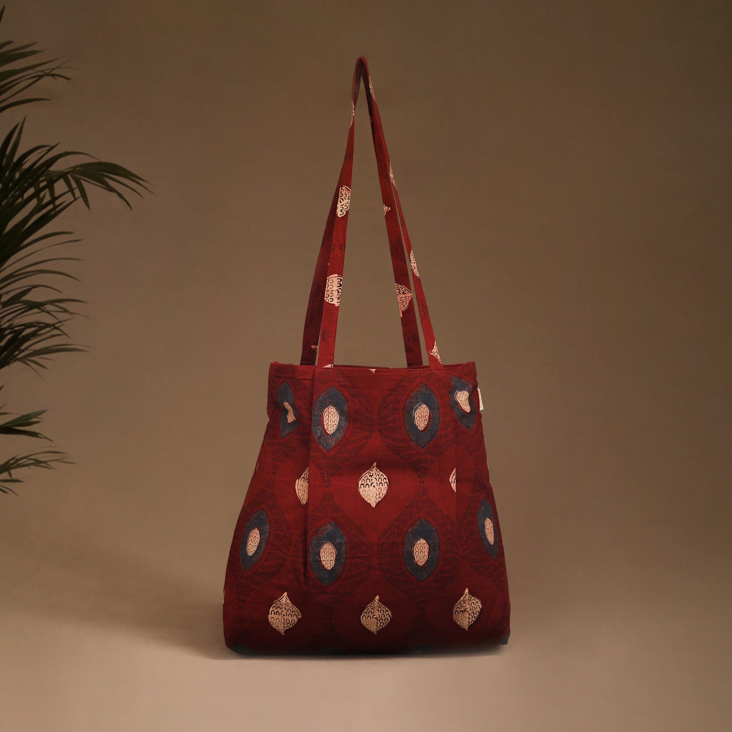Handcrafted Fabric Jhola Bag 07