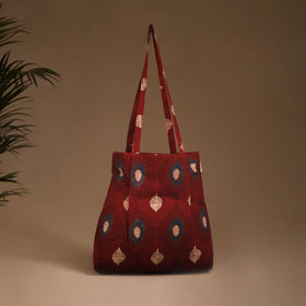 Handcrafted Fabric Jhola Bag 07