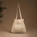Handcrafted Fabric Jhola Bag 08