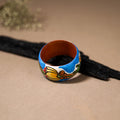 Kerala Mural Handpainted Wooden Bangle (Size - 2-6) 76