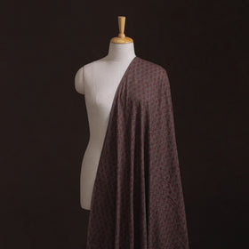 Bagh Hand Block Print Natural Dyed Cotton Hakoba Fabric 07
