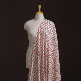 Bagh Hand Block Print Natural Dyed Cotton Hakoba Fabric 06