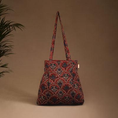 Handcrafted Fabric Jhola Bag 12