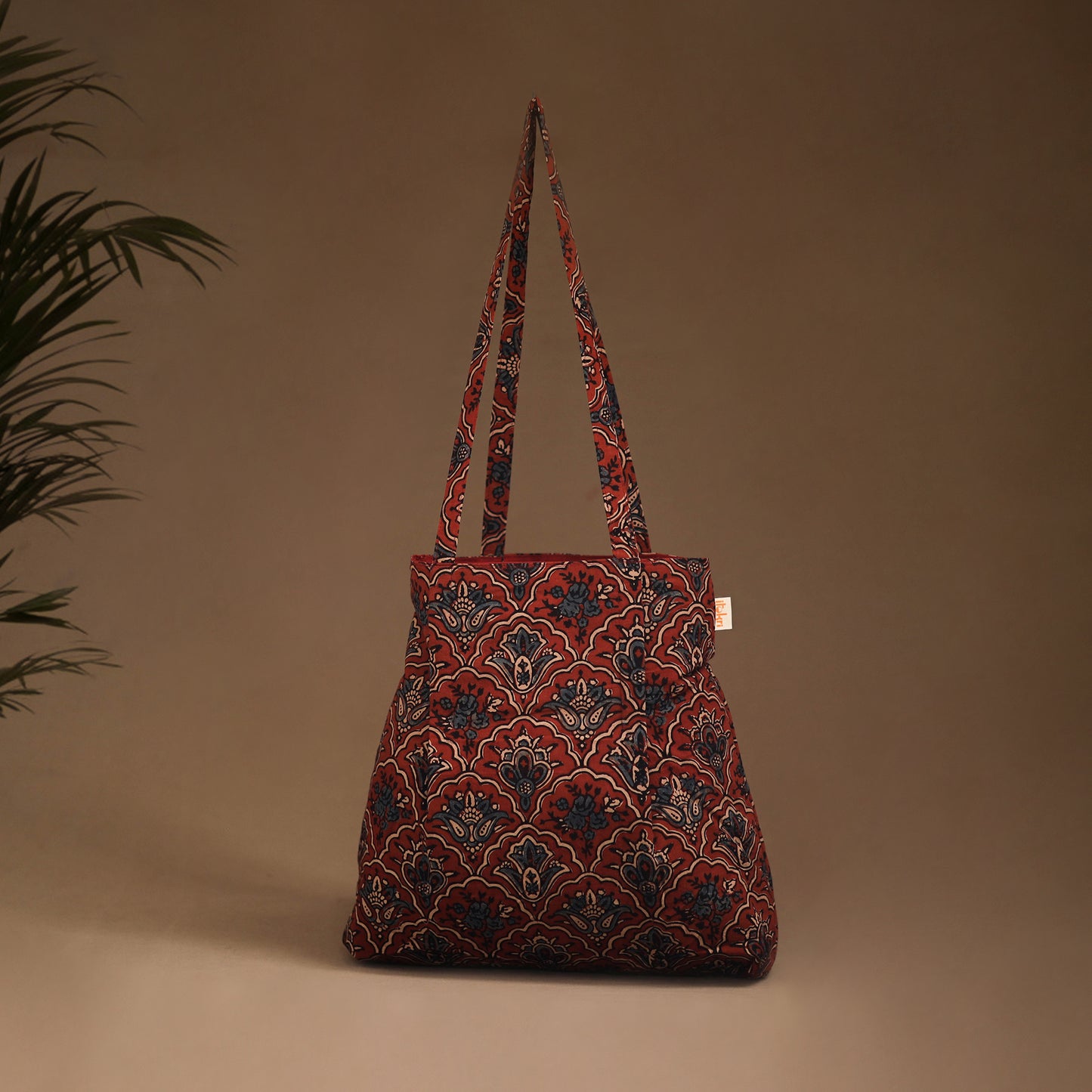 Handcrafted Fabric Jhola Bag 12