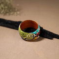 Kerala Mural Handpainted Wooden Bangle (Size - 2-6) 84