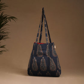 Handcrafted Fabric Jhola Bag 17