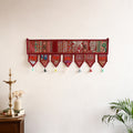 Khambadiya patchwork toran for festive decor