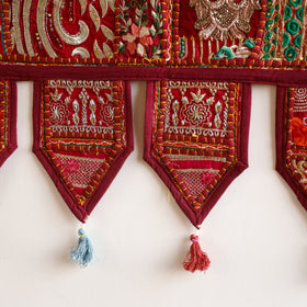 Khambadiya patchwork toran for festive decor