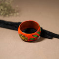 Kerala Mural Handpainted Wooden Bangle (Size - 2-8) 90