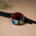 Kerala Mural Handpainted Wooden Bangle (Size - 2-8) 91