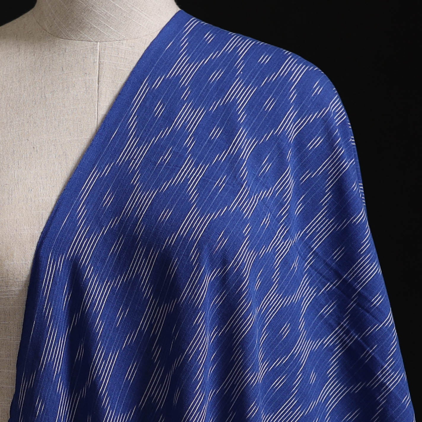 Pochampally Ikat Weave Pure Cotton Fabric 04