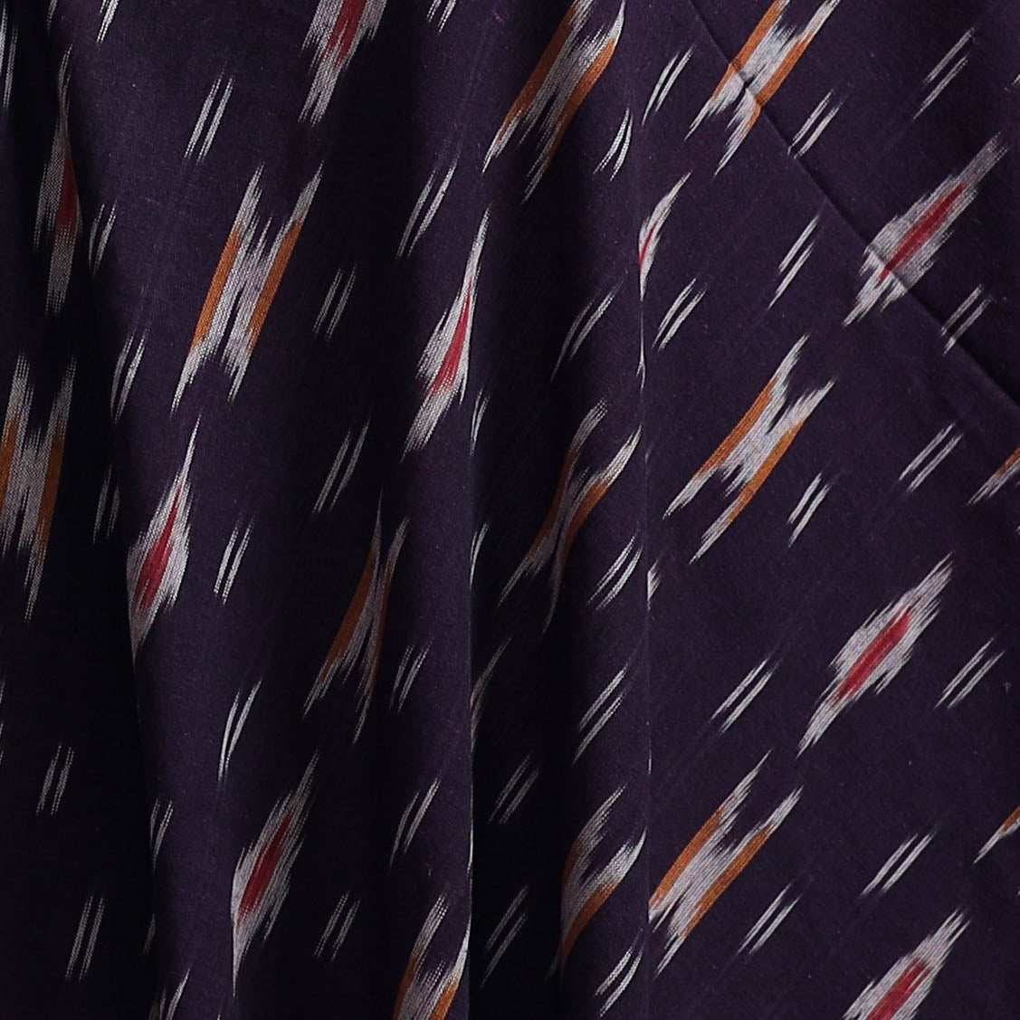 Pochampally Ikat Weave Pure Cotton Fabric 05