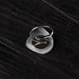 Handcrafted Seashell Ring (Adjustable) 21