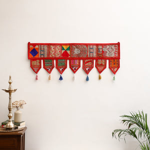 Khambadiya Patchwork Toran for Festive Decor 78