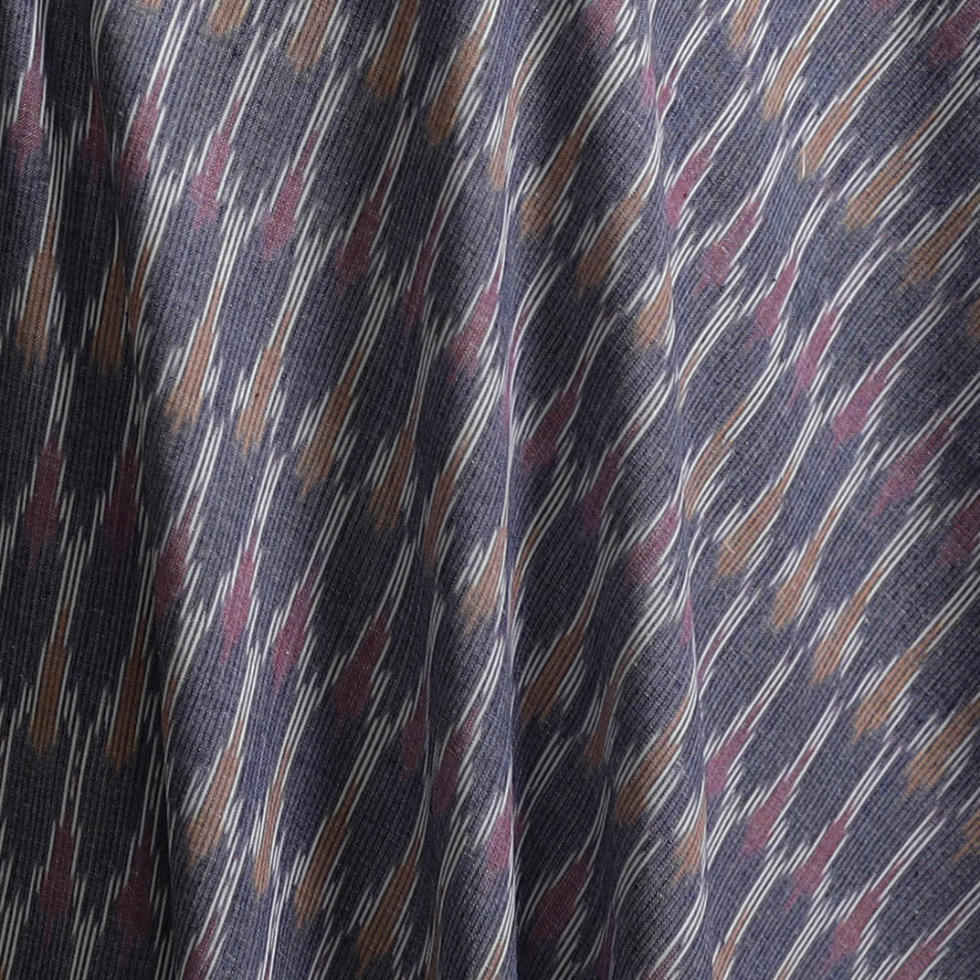 Pochampally Ikat Weave Pure Cotton Fabric 09