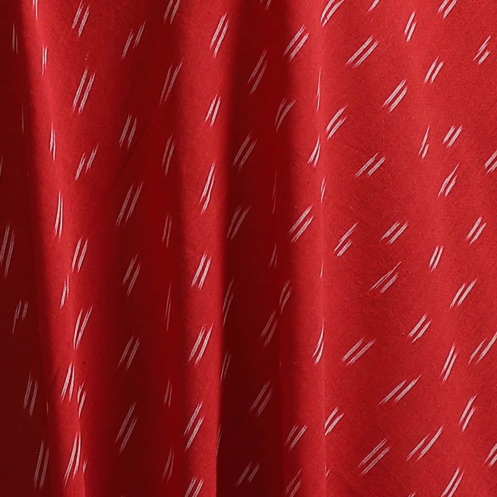 Pochampally Ikat Weave Pure Cotton Fabric 12