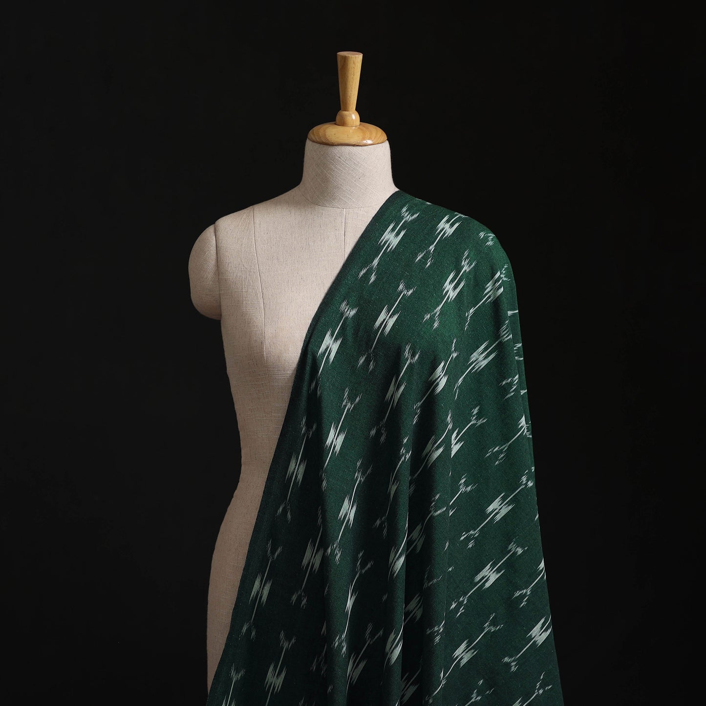 Pochampally Ikat Weave Pure Cotton Fabric 16