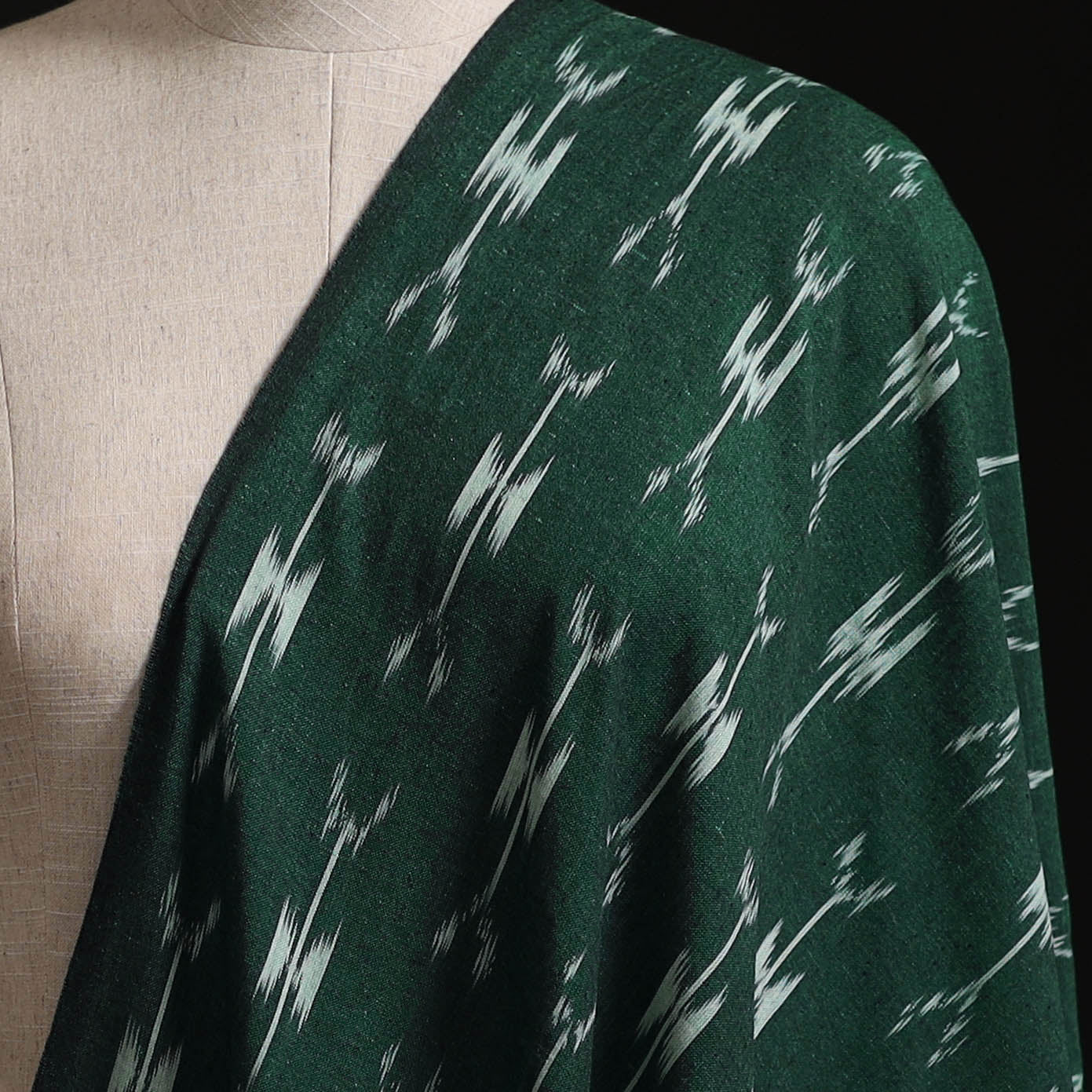 Pochampally Ikat Weave Pure Cotton Fabric 16
