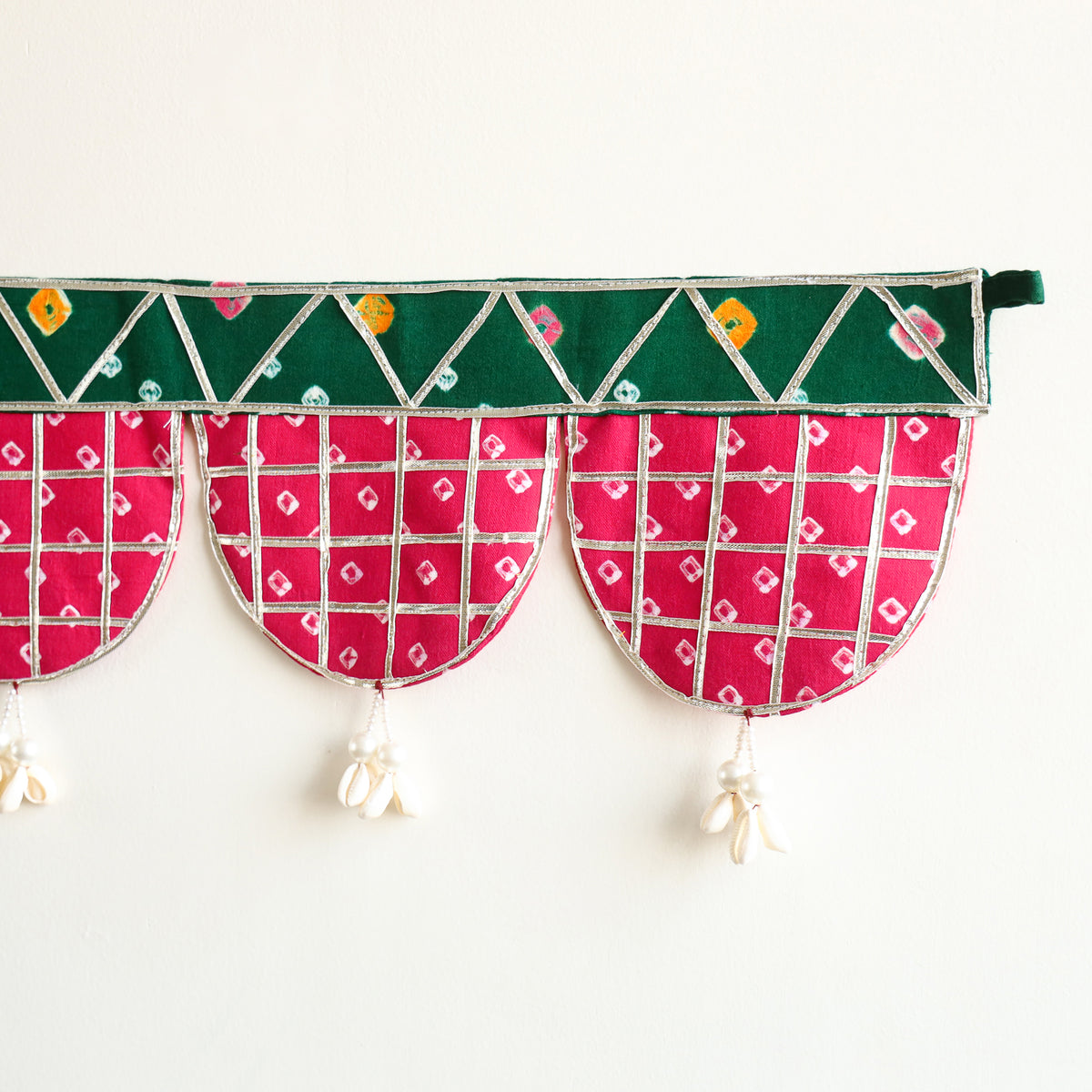 Handmade Gota Work Toran for Festive Decor 05