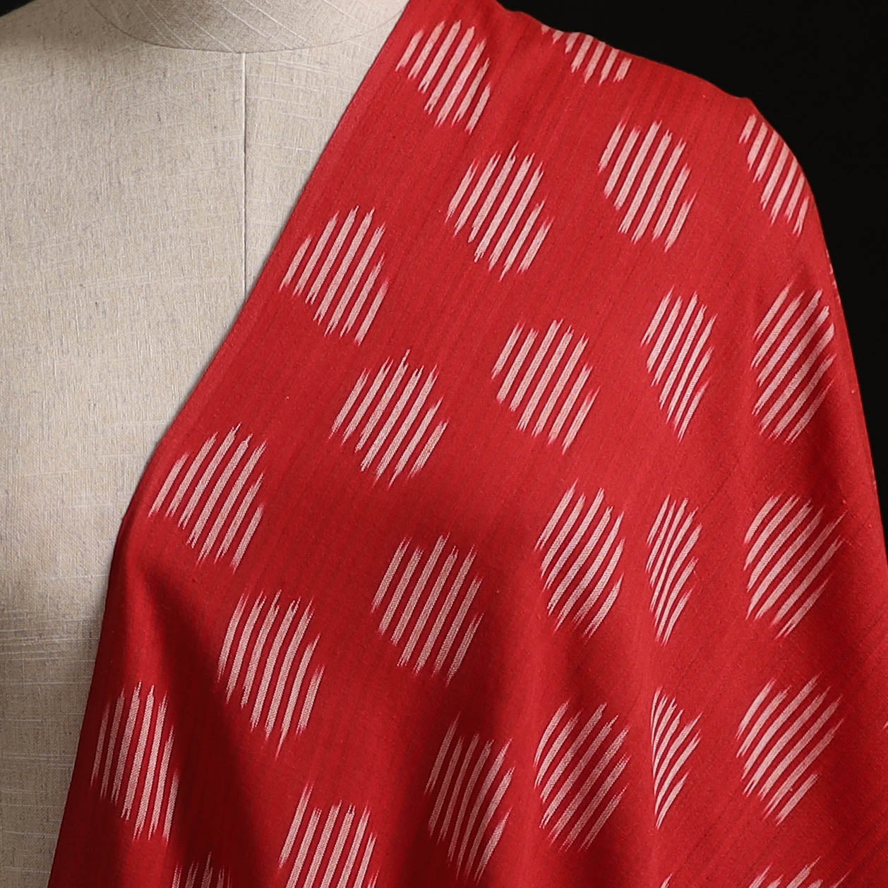 Pochampally Ikat Weave Pure Cotton Fabric 19