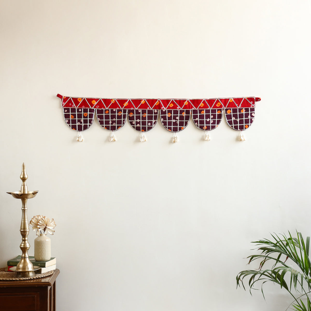 Handmade Gota Work Toran for Festive Decor 06