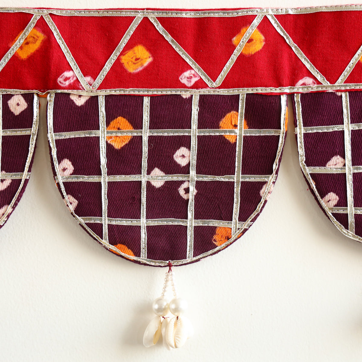 Handmade Gota Work Toran for Festive Decor 06