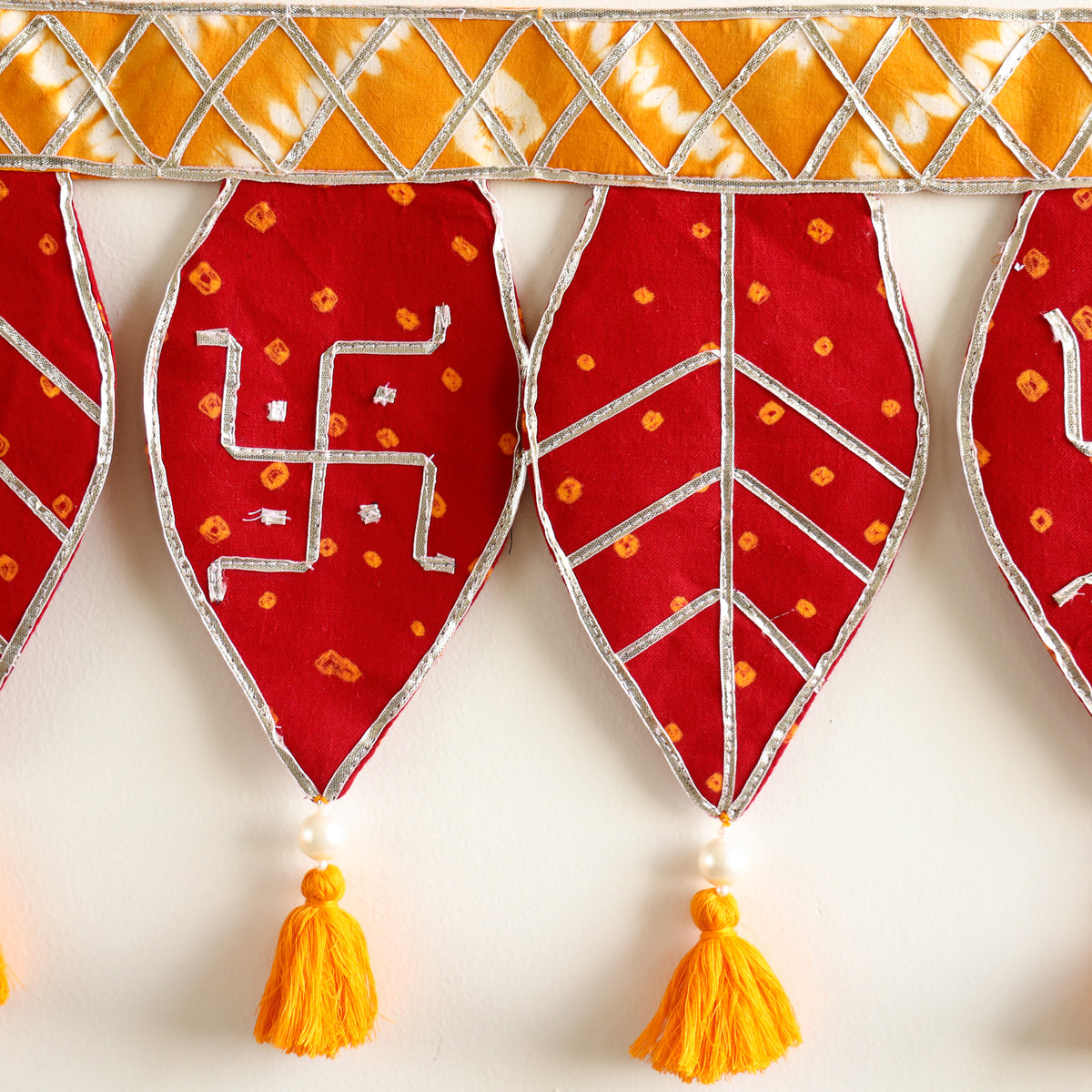 Handmade Gota Work Toran for Festive Decor 08