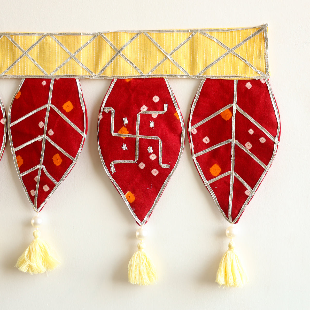 Handmade Gota Work Toran for Festive Decor 09