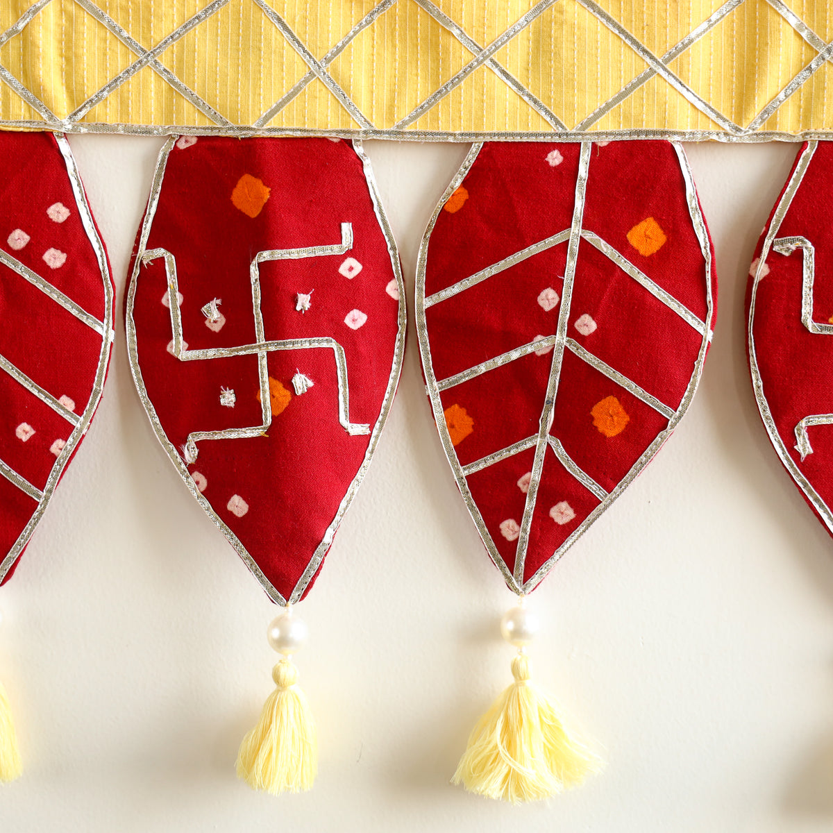 Handmade Gota Work Toran for Festive Decor 09