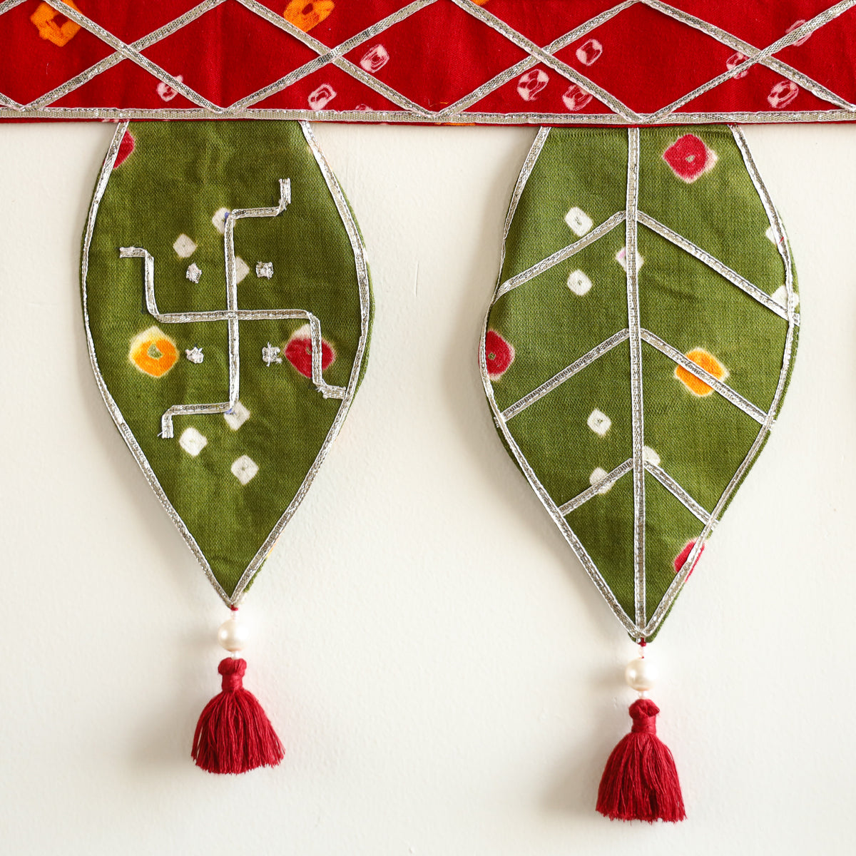 Handmade Gota Work Toran for Festive Decor 10