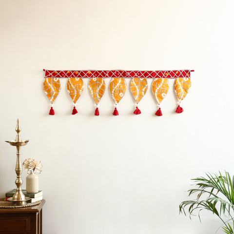 Handmade Gota Work Toran for Festive Decor 11