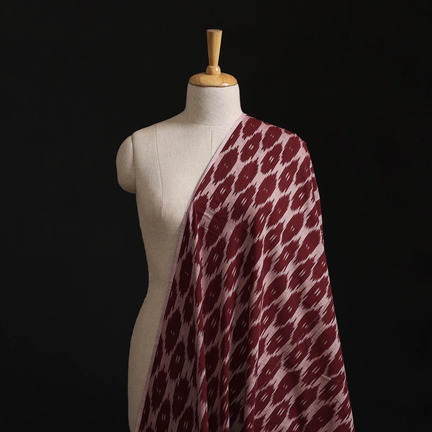 Pochampally Ikat Weave Pure Cotton Fabric 25