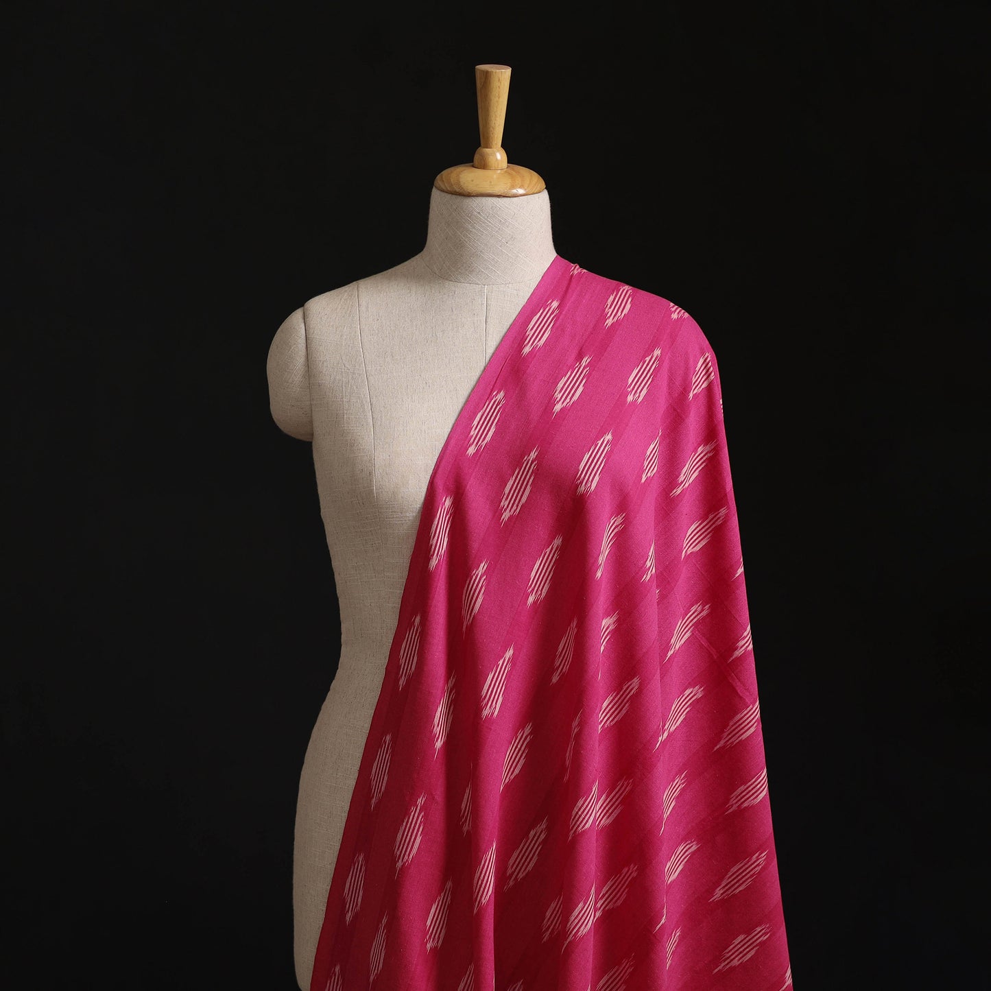 Pochampally Ikat Weave Pure Cotton Fabric 26