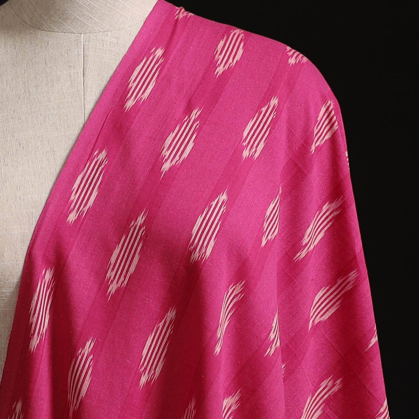 Pochampally Ikat Weave Pure Cotton Fabric 26