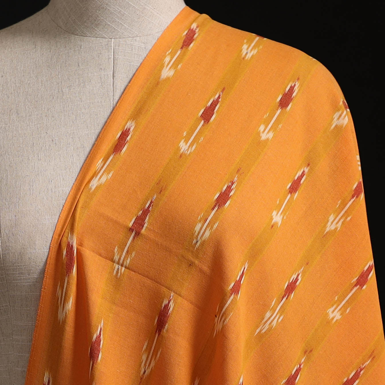 Pochampally Ikat Weave Pure Cotton Fabric 31