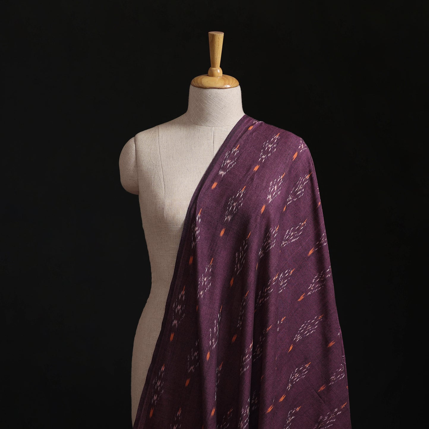 Pochampally Ikat Weave Pure Cotton Fabric 32