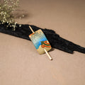 Kerala Mural Handpainted Bamboo Bun Holder Juda Pin  44