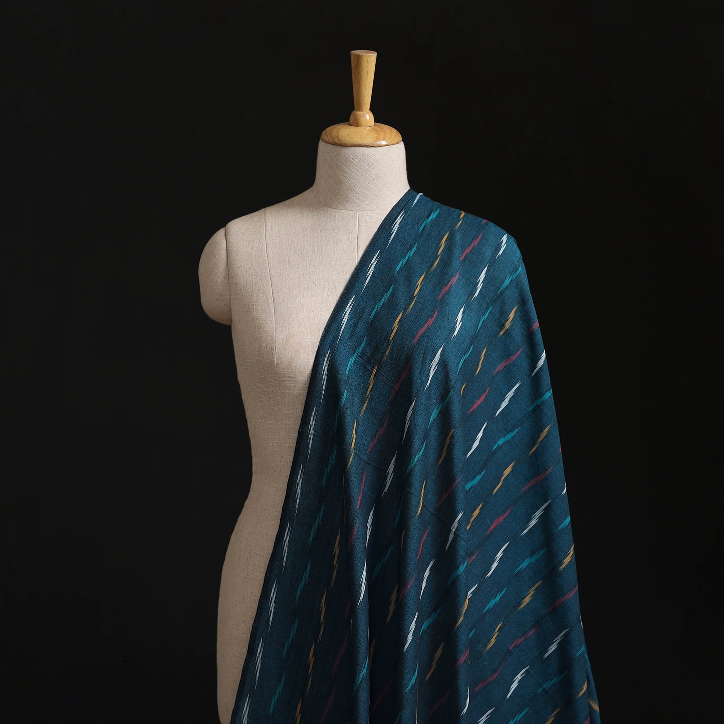 Pochampally Ikat Weave Pure Cotton Fabric 35