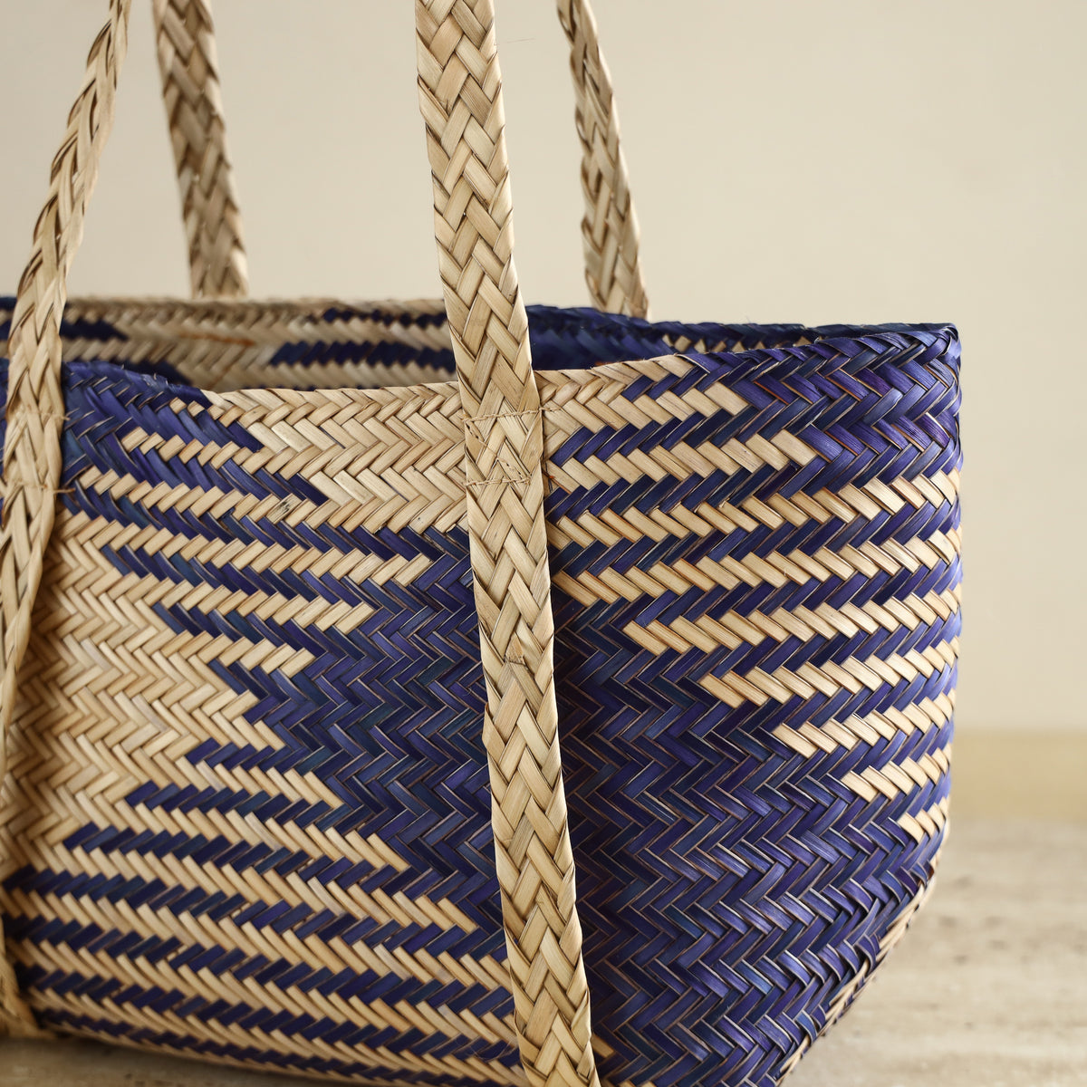 Handcrafted Natural Water Hyacinth Shoulder Bag from Assam 22